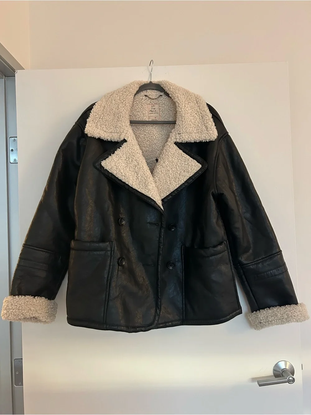 Free People Kaja Vegan Bonded Coat